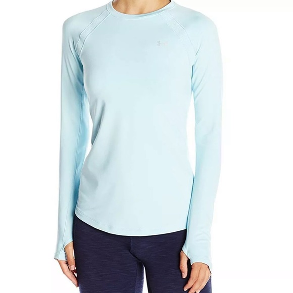 NEW! Under Armour Light Blue Activewear Top • Sz M